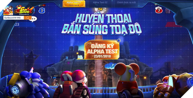 Gunbound M chính thức mở đăng kí Alpha Test đầu tiên cho mọi game thủ