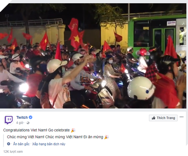 Đến cả Twitch cũng phải ngả mũ thán phục trước kỳ tích của U23 Viêt Nam