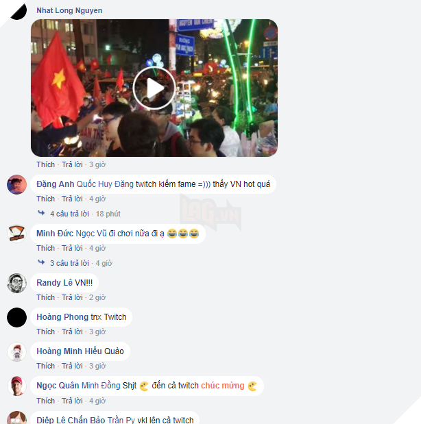 Đến cả Twitch cũng phải ngả mũ thán phục trước kỳ tích của U23 Viêt Nam