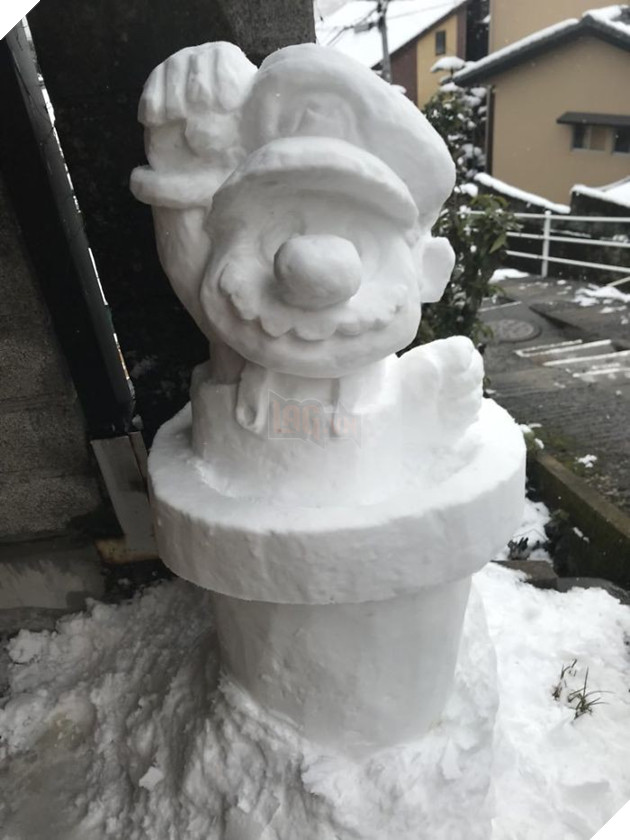 Tuyết rơi dày kỷ lục ở Nhật Bản, người dân đã vô tình tạc nên những bức tượng đẹp tới không ngờ - Ảnh 29.