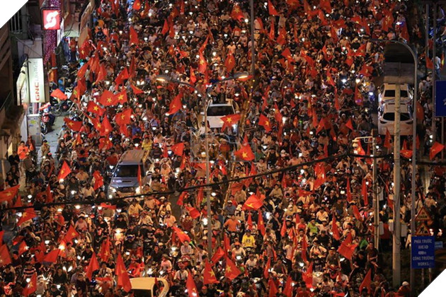 Những hình ảnh đẹp trong đợt Siêu Bão mừng U23 Việt Nam vào chung kết châu Á 14