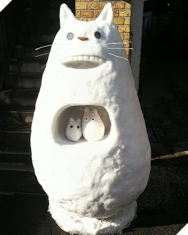 Tuyết rơi dày kỷ lục ở Nhật Bản, người dân đã vô tình tạc nên những bức tượng đẹp tới không ngờ - Ảnh 27.