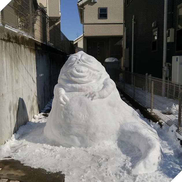 Tuyết rơi dày kỷ lục ở Nhật Bản, người dân đã vô tình tạc nên những bức tượng đẹp tới không ngờ - Ảnh 23.