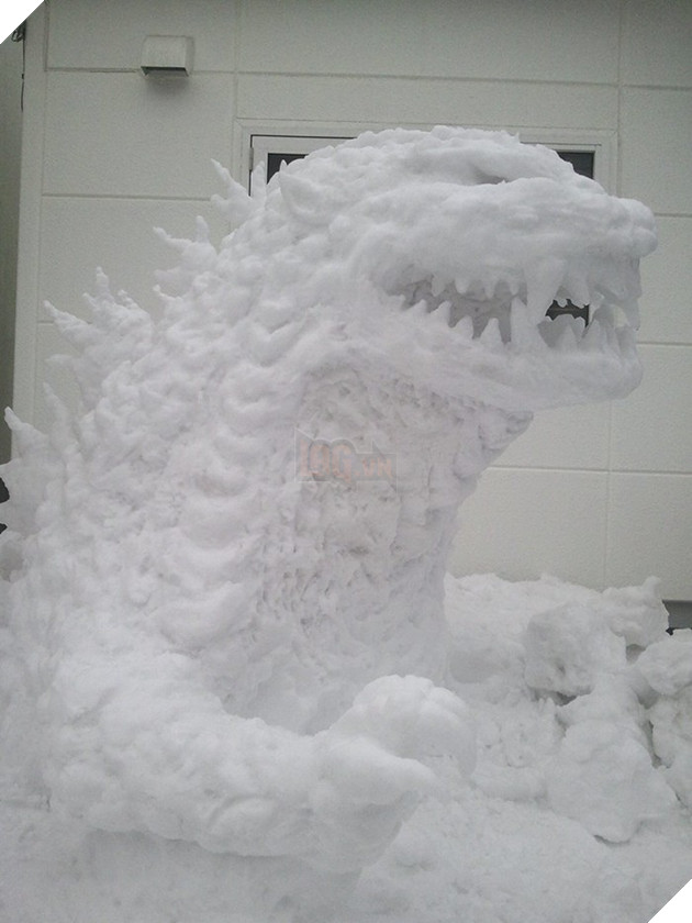 Tuyết rơi dày kỷ lục ở Nhật Bản, người dân đã vô tình tạc nên những bức tượng đẹp tới không ngờ - Ảnh 9.