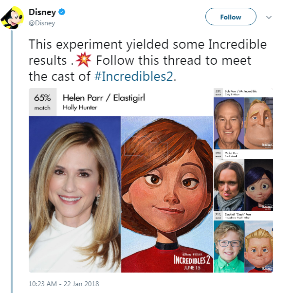 Disney giới thiệu dàn nhân vật của hoạt hình bom tấn The Incredibles 2 - Gia Đình Siêu Nhân 2