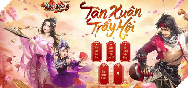 VLTK Mobile đón Tết Nguyên Đán cùng update Tân Xuân Trẩy Hội