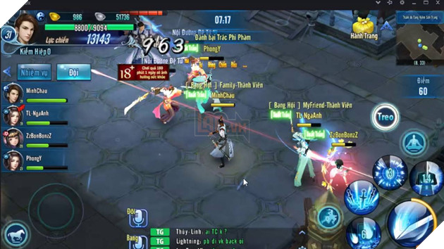 VLTK Mobile: Buff mạnh Đào Hoa và nerf thảm Tàng Kiếm trong bản cập nhật tháng 2 2