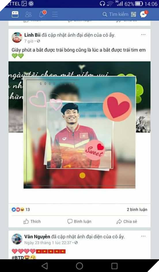 Khi con gái xem bóng đá: Thích Bùi Tiến Dũng nhưng đăng nhầm ảnh Quang Hải, Văn Thanh - Ảnh 17.