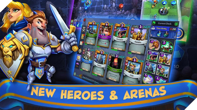 Tải ngay Hero Academy 2 - Sự pha trộn tuyệt vời giữa Cờ Vua và Hearthstone
