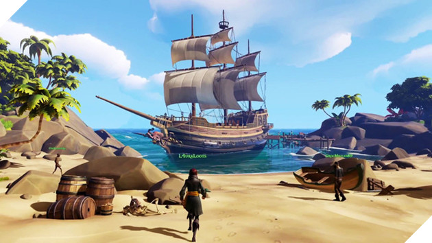 Mới mở cửa thử nghiệm 1 ngày, Sea of Thieves đã lập tức đứng top được 
