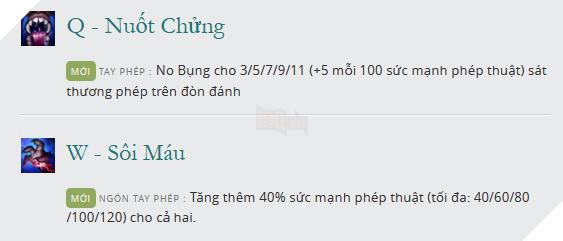 
Đợt tăng sức mạnh của Nunu tại bản 8.2
