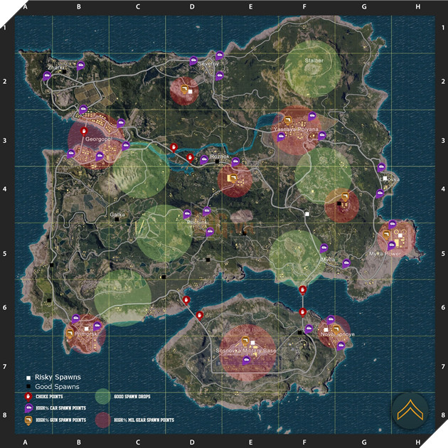 PUBG: Bí quyết sống sót tới bo cuối cùng cho người mới chơi 3