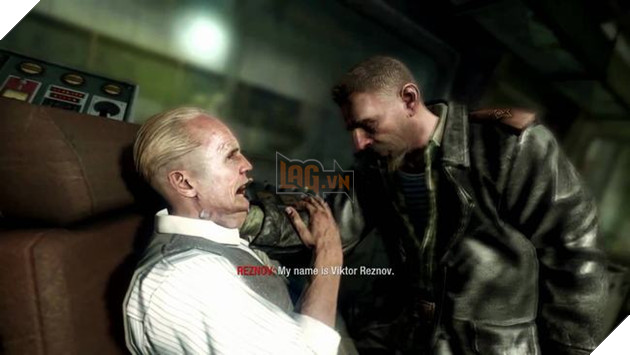 Một hình ảnh gây bất ngờ trong Call of Duty: Black Ops khi Reznov xuất hiện