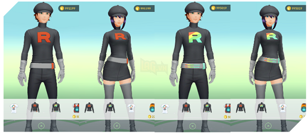 Pokemon GO: Bổ sung trang phục Team Rocket 2