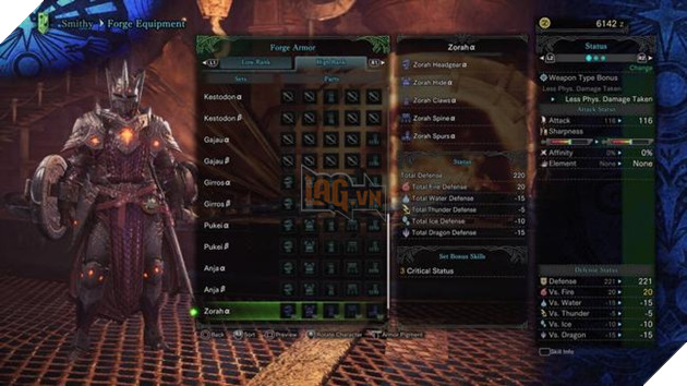 Làm quen Monster Hunter World: Độ sắc bén của vũ khí 3