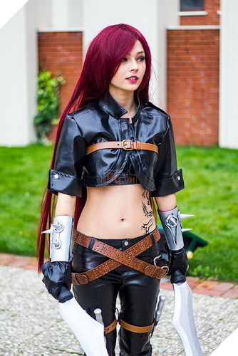 LMHT: Top 34 bộ cosplay Katarina nóng bỏng và xuất sắc nhất do fan-made Phần 1  5