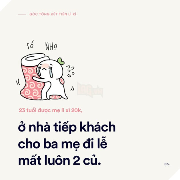 Loạt tranh vui: Tết này, bạn nhận được bao nhiêu tiền lì xì rồi?
