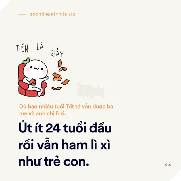 Loạt tranh vui: Tết này, bạn nhận được bao nhiêu tiền lì xì rồi?