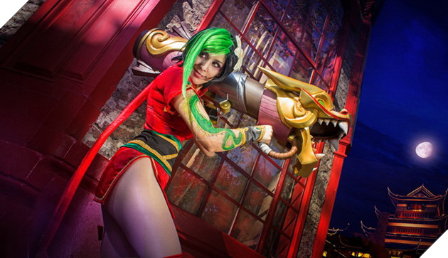 LMHT: Tổng hợp bộ ảnh cosplay Jinx Pháo Hoa cho mùa Tết “thêm ấm”