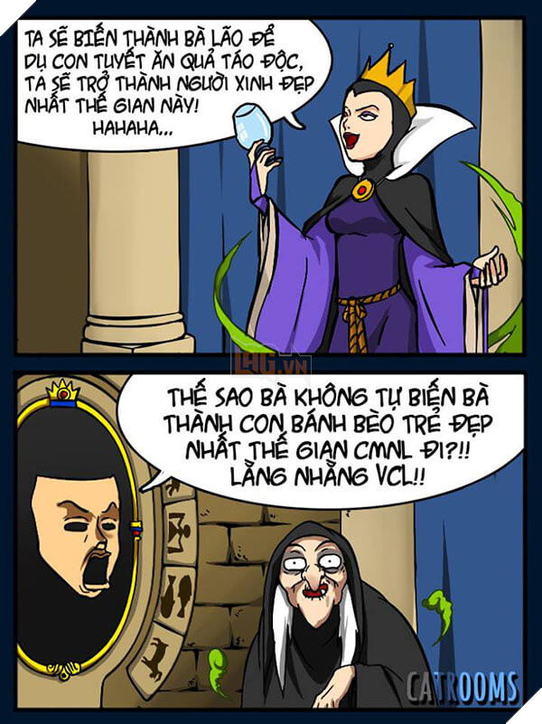 Đoạn kết mới siêu lầy được viết lại cho các bộ phim quen thuộc