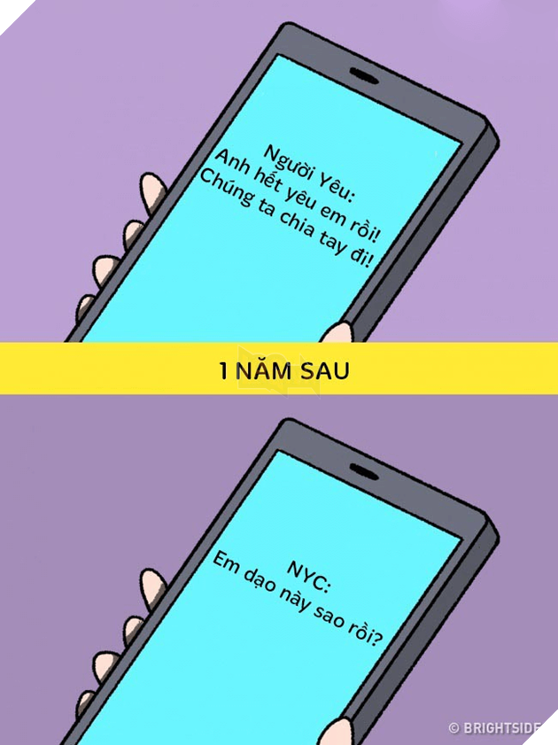 11 sự thật phũ phàng chuẩn không cần chỉnh về người yêu cũ
