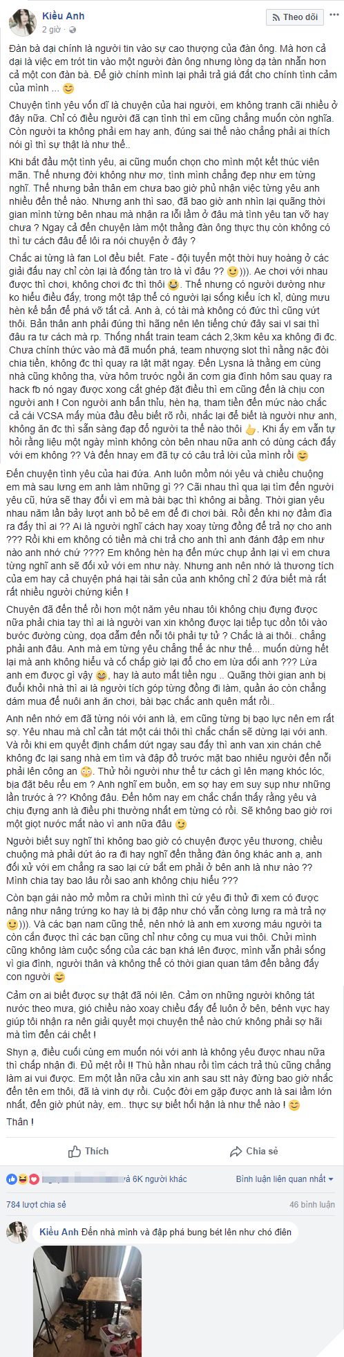 Nữ streamer Kiều Anh Hera chính thức lên tiếng: 