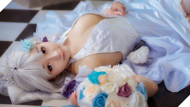 Bỏng mắt với bộ ảnh cosplay tuyệt đẹp về kiều nữ HMS Illustrious trong game Azur Lane