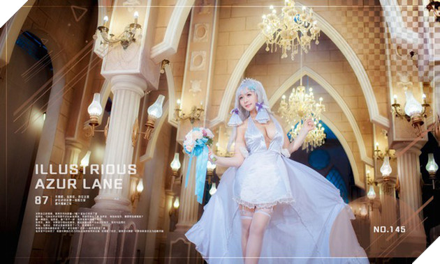 Bỏng mắt với bộ ảnh cosplay tuyệt đẹp về kiều nữ HMS Illustrious trong game Azur Lane