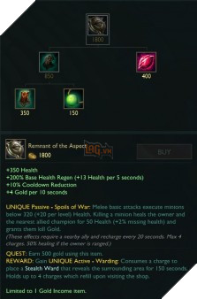 Liên Minh Huyền Thoại: Riot bất ngờ chỉnh sửa sức mạnh Tristana, Rengar, giảm tiền thưởng từ việc ăn Trụ Đầu Tiên