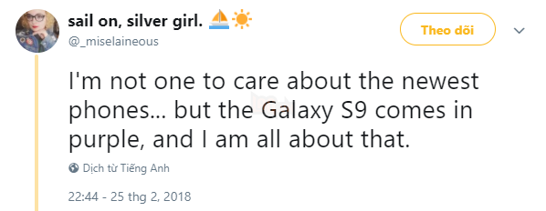 Samsung Galaxy S9 ra bản màu tím, bà con hoang mang không biết nên khen hay chê - Ảnh 6.