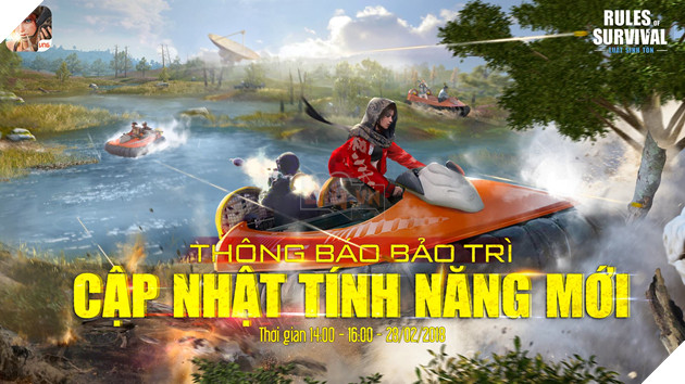 Rules of Survival: Chính thức fix hack bắn xuyên tường, độn thổ, nhảy dù,... và tất cả các lỗi khác ra mắt vào chiều ngày 28/2