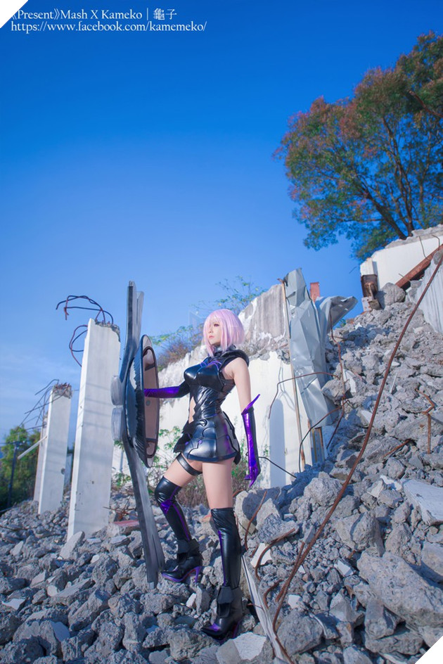 Ngất ngây với cosplay cô nàng Mashu Kyrielight cực gợi cảm trong Fate/Grand Order