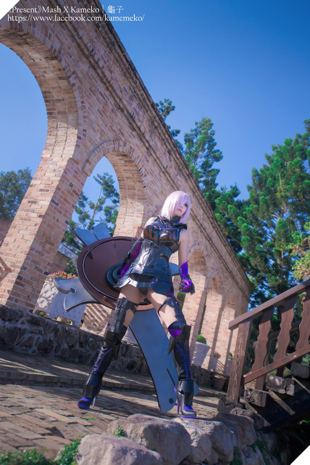 Ngất ngây với cosplay cô nàng Mashu Kyrielight cực gợi cảm trong Fate/Grand Order