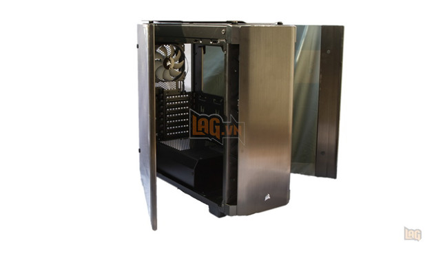  Review Corsair Obsidian 500D: Kính cường lực, nhôm xước và tất cả những gì bạn muốn 3