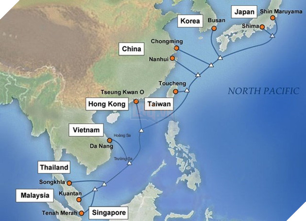 Tuyen cap quang bien APG gap su co hinh anh 1