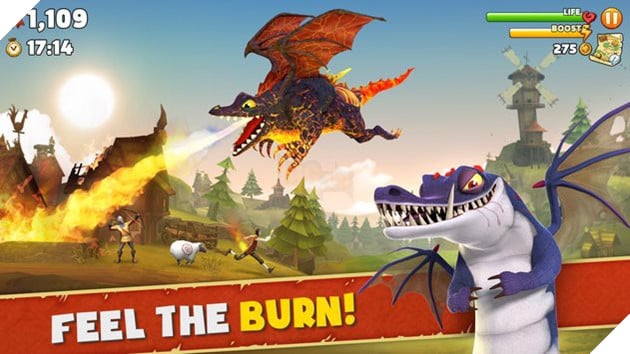 Hungry Dragon - Giải trí với "cá lớn nuốt cá bé" phiên bản Rồng đói bụng