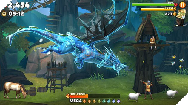 Hungry Dragon - Giải trí với "cá lớn nuốt cá bé" phiên bản Rồng đói bụng