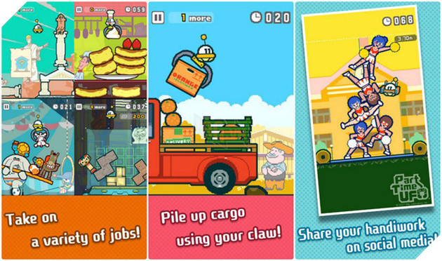 Part Time UFO - Thỏa sức "gắp thú ảo" phiên bản game mobile cực độc đáo