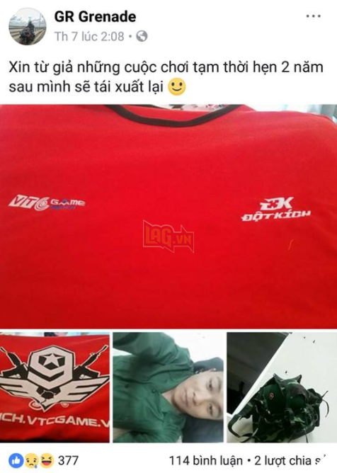 Hàng loạt game thủ Đột Kích phải gác lại đam mê để theo tiếng gọi thiêng liêng của Tổ quốc