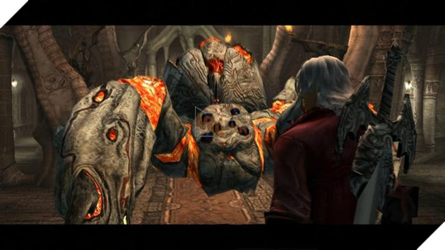 Trước khi chết, Phantom bất giác nhìn thấy hình ảnh của Sparda trong Dante