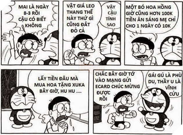 Đau bụng với loạt ảnh chế bá đạo của cư dân mạng nhân ngày 8/3