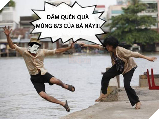 Đau bụng với loạt ảnh chế bá đạo của cư dân mạng nhân ngày 8/3