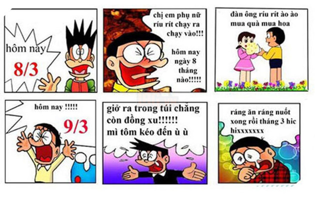 Đau bụng với loạt ảnh chế bá đạo của cư dân mạng nhân ngày 8/3