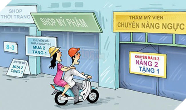 Đau bụng với loạt ảnh chế bá đạo của cư dân mạng nhân ngày 8/3