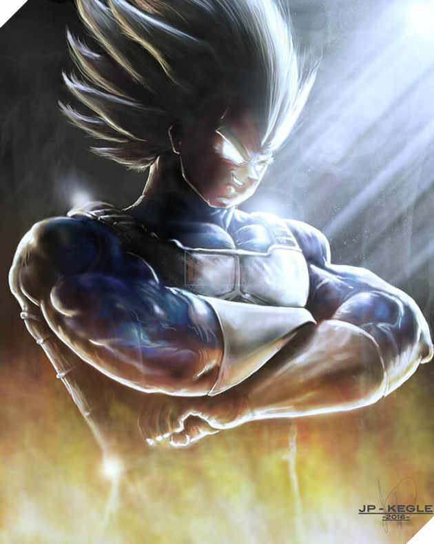 Loạt fanart Dragon Ball thần thái cực chất, ai xem cũng phải ngây ngất