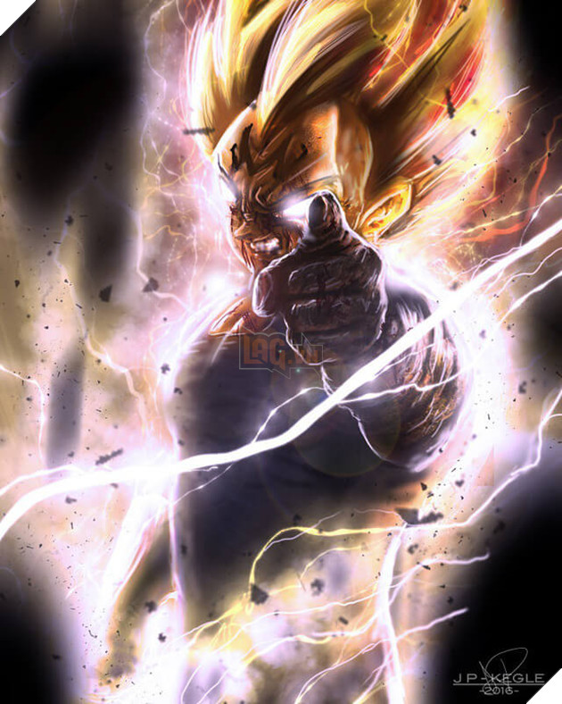 Loạt fanart Dragon Ball thần thái cực chất, ai xem cũng phải ngây ngất