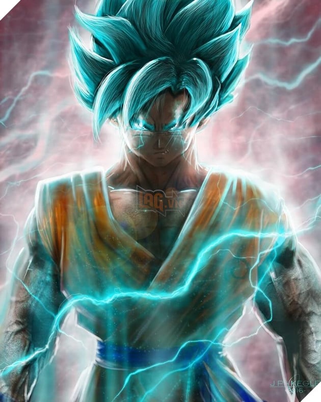 Loạt fanart Dragon Ball thần thái cực chất, ai xem cũng phải ngây ngất