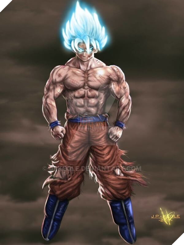 Loạt fanart Dragon Ball thần thái cực chất, ai xem cũng phải ngây ngất