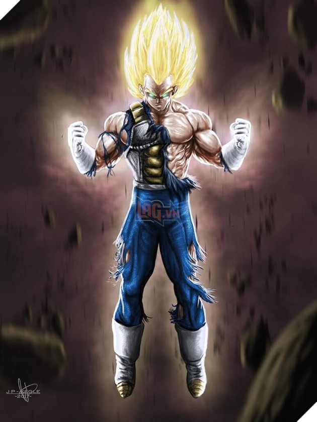 Loạt fanart Dragon Ball thần thái cực chất, ai xem cũng phải ngây ngất
