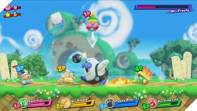 Kirby Star Allies tiếp tục đề cao lối chơi Co-op từng rất thành công